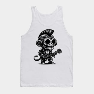 Gothic Punk Monkey Tank Top